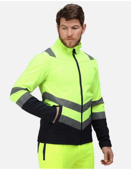 Pro Hi Vis Softshell Jacket4