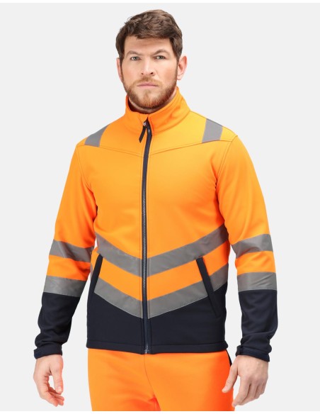 Pro Hi Vis Softshell Jacket5
