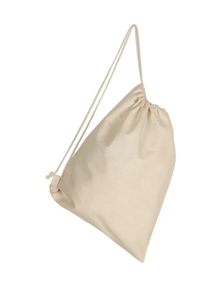 Cotton Backpack Single Drawstring0
