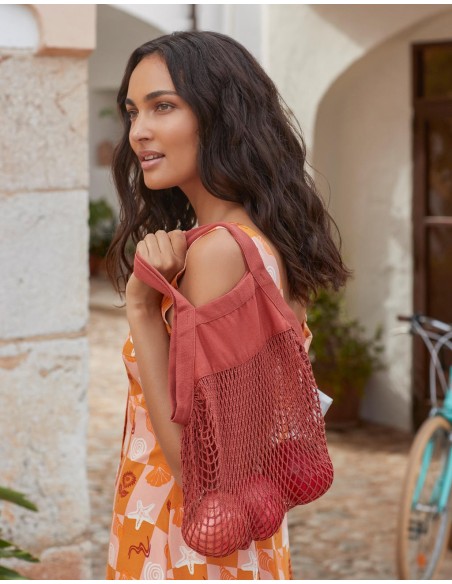 Organic Cotton Mini Mesh Grocery Bag8