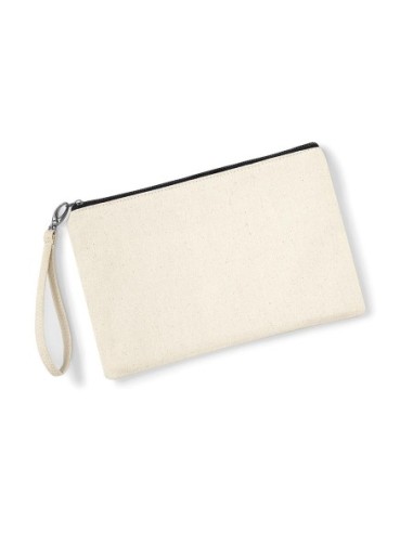 Canvas Wristlet Pouch0