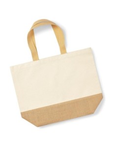 Jute Base Canvas Tote XL1 2