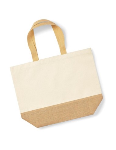 Jute Base Canvas Tote XL0