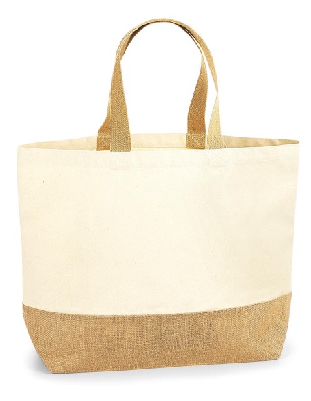 Jute Base Canvas Tote XL3