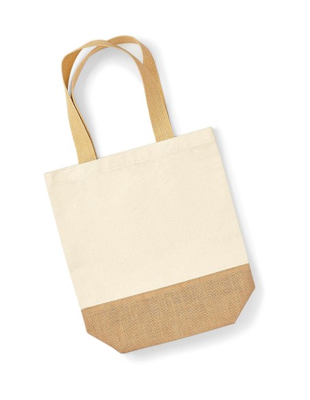 Jute Base Canvas Shopper0