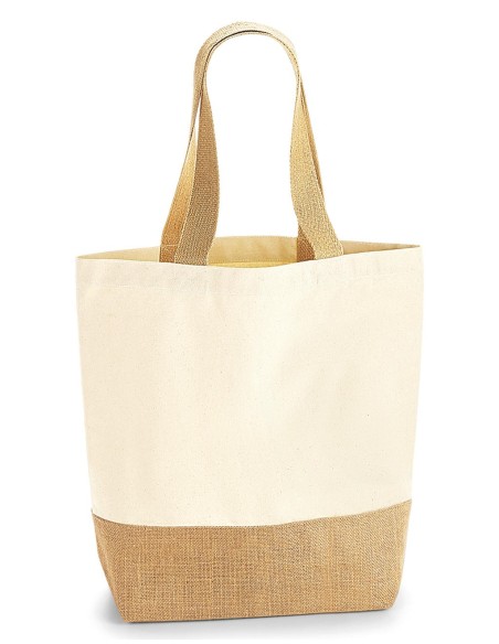 Jute Base Canvas Shopper3