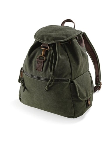 Vintage Canvas Backpack3