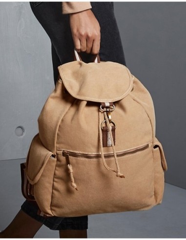Vintage Canvas Backpack5