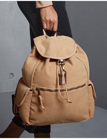 Vintage Canvas Backpack5