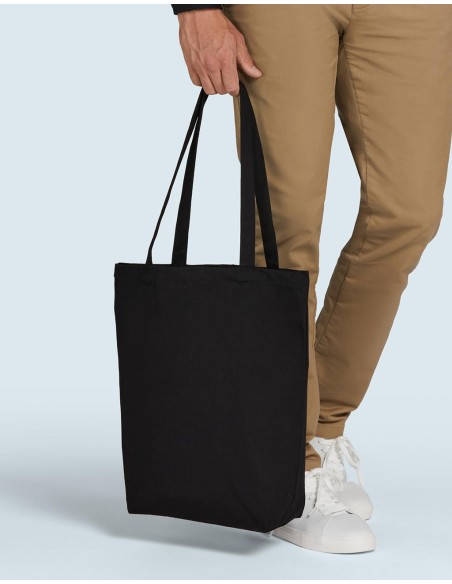 Canvas Cotton Bag LH with Gusset2