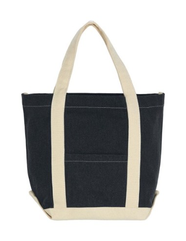 Canvas Denim Shopper0