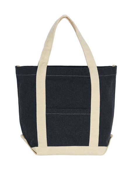 Canvas Denim Shopper0