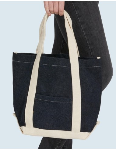 Canvas Denim Shopper2