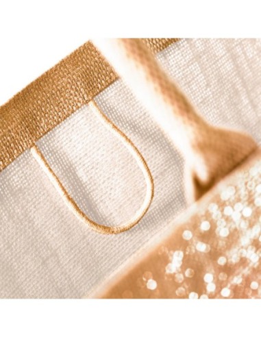 Shimmer Jute Shopper8