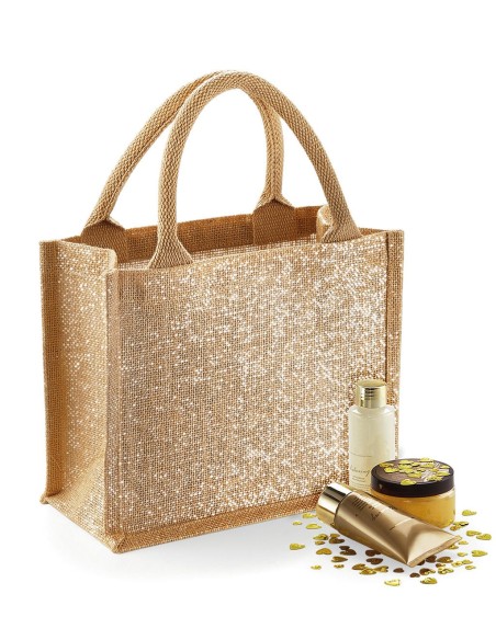 Shimmer Jute Mini Gift Bag5