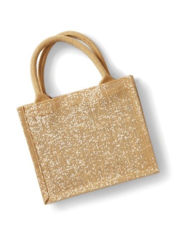 Shimmer Jute Mini Gift Bag7