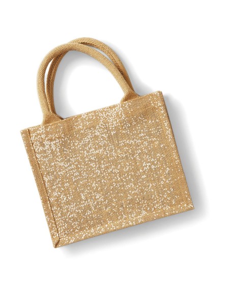 Shimmer Jute Mini Gift Bag7