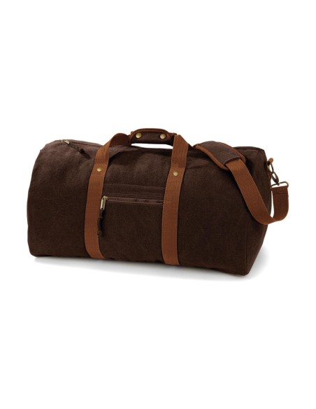 Vintage Canvas Holdall4