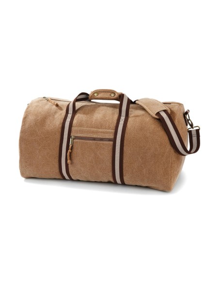 Vintage Canvas Holdall5