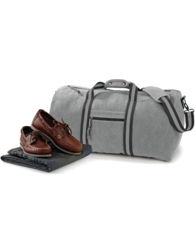 Vintage Canvas Holdall8