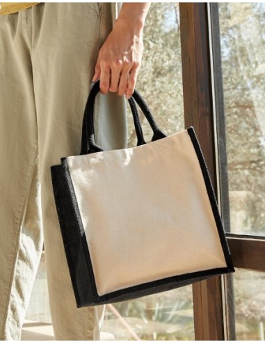 Printers Midi Jute Bag4
