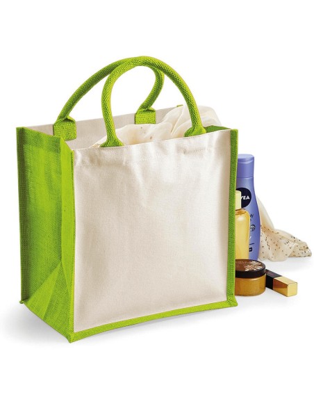 Printers Midi Jute Bag6