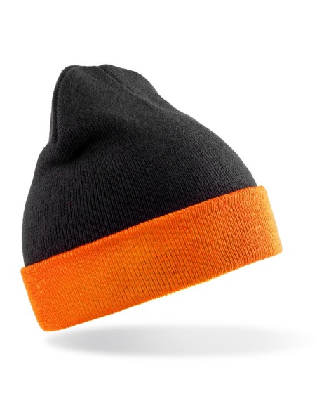 Recycled Black Compass Beanie3