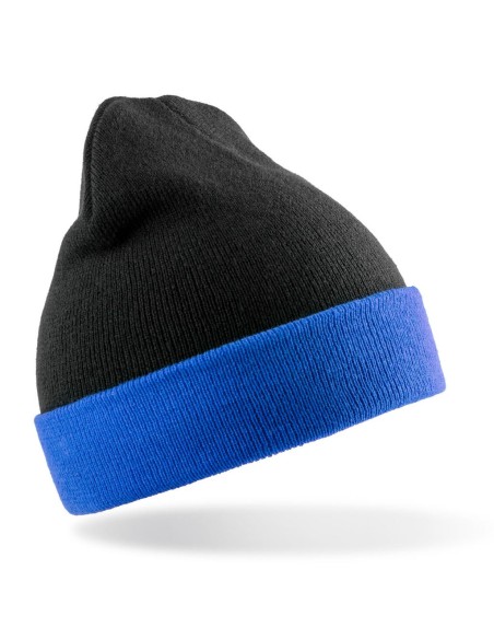 Recycled Black Compass Beanie4