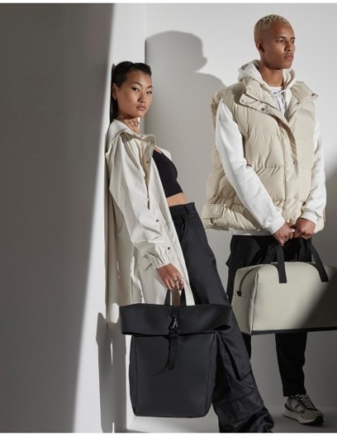 Matte PU Rolltop Backpack5