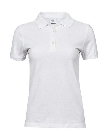 Ladies Heavy Polo Pique0