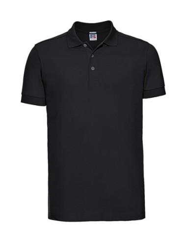 Mens Fitted Stretch Polo1