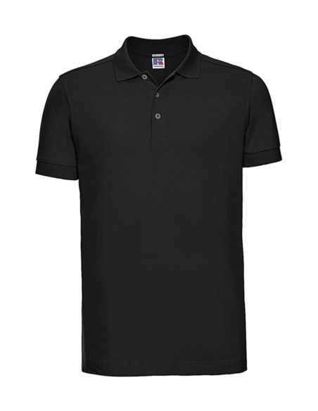 Mens Fitted Stretch Polo1