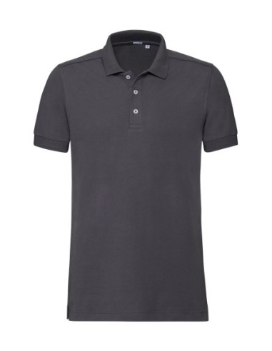 Mens Fitted Stretch Polo2
