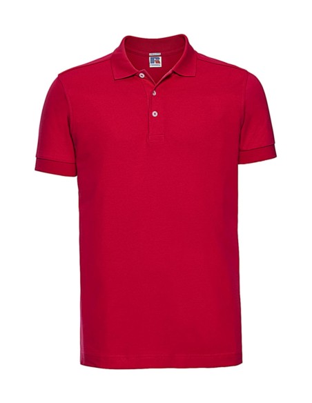 Mens Fitted Stretch Polo8