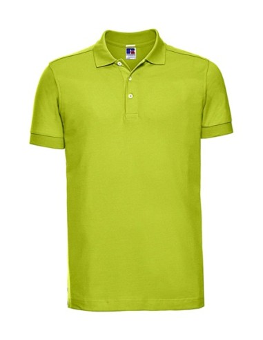 Mens Fitted Stretch Polo10