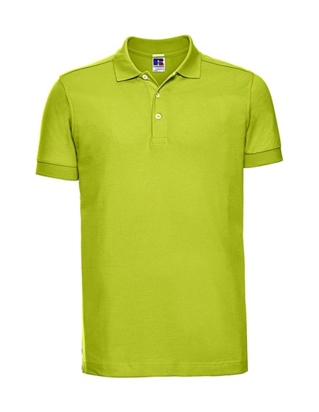 Mens Fitted Stretch Polo10