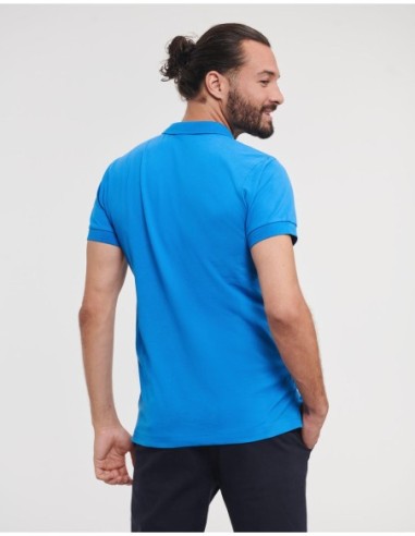 Mens Fitted Stretch Polo13