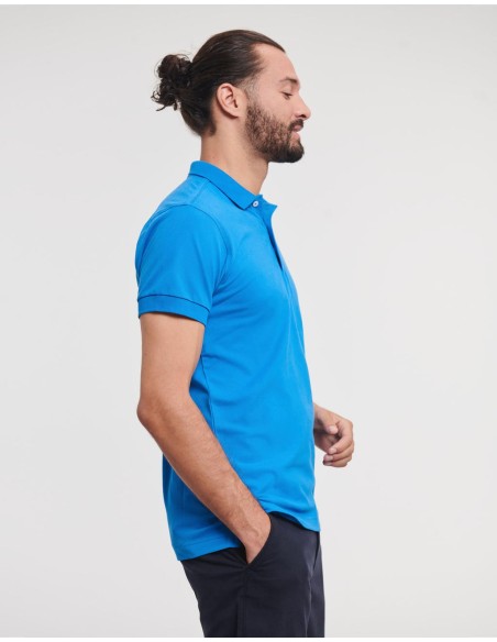 Mens Fitted Stretch Polo14