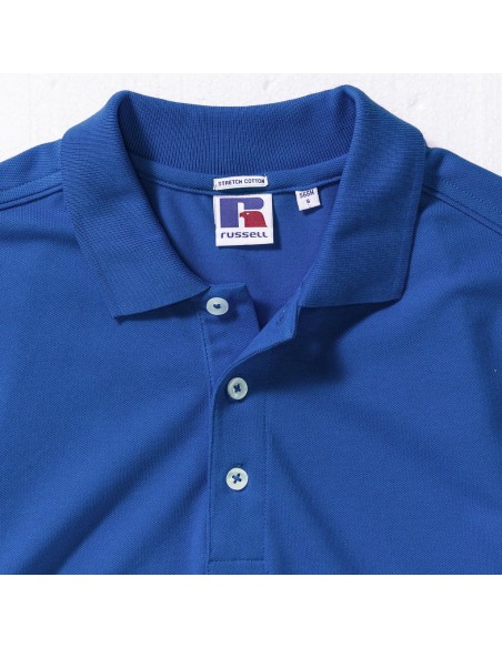 Mens Fitted Stretch Polo18