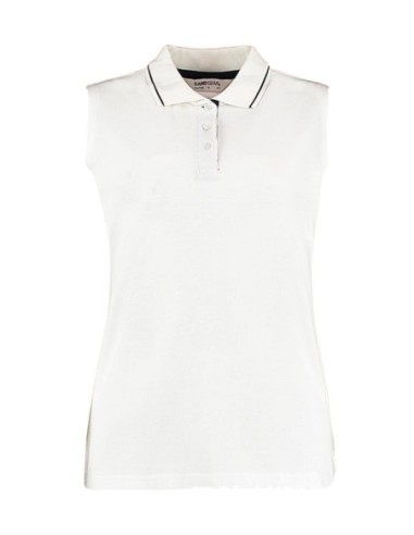 Womens Classic Fit Sleeveless Polo0