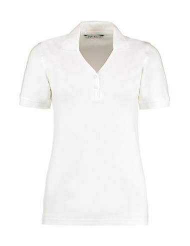 Womens Regular Fit Comfortec® V Neck Polo0