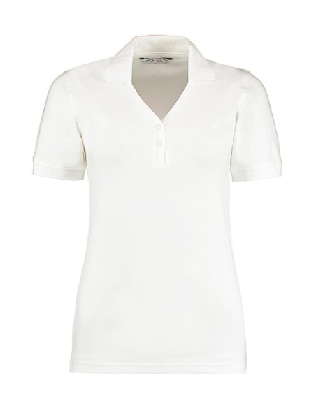 Womens Regular Fit Comfortec® V Neck Polo0
