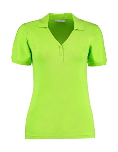 Womens Regular Fit Comfortec® V Neck Polo3