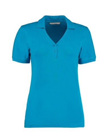 Womens Regular Fit Comfortec® V Neck Polo4