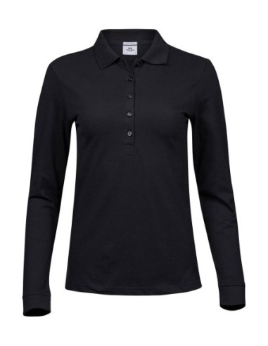 Ladies Luxury LS Stretch Polo1
