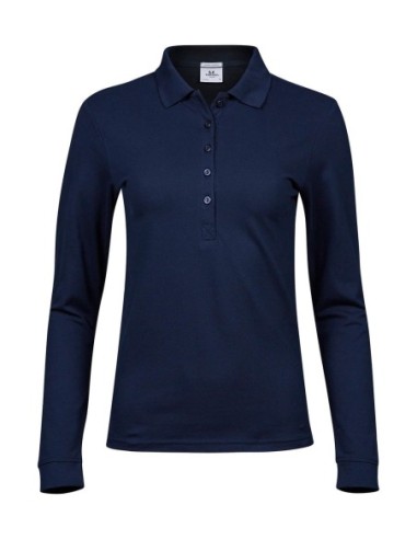 Ladies Luxury LS Stretch Polo2