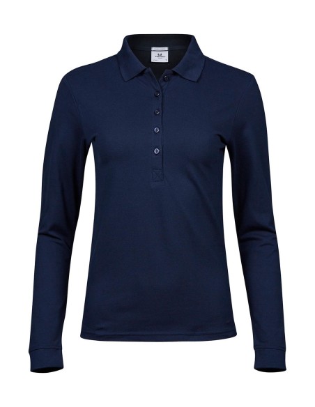 Ladies Luxury LS Stretch Polo2
