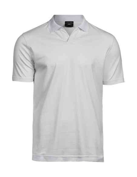 Luxury Stretch V-Neck Polo0