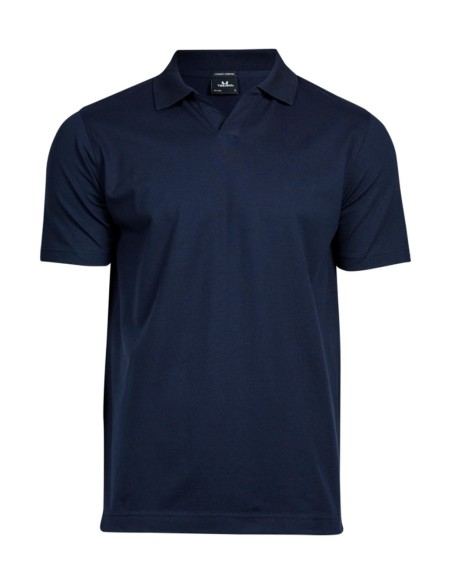 Luxury Stretch V-Neck Polo2